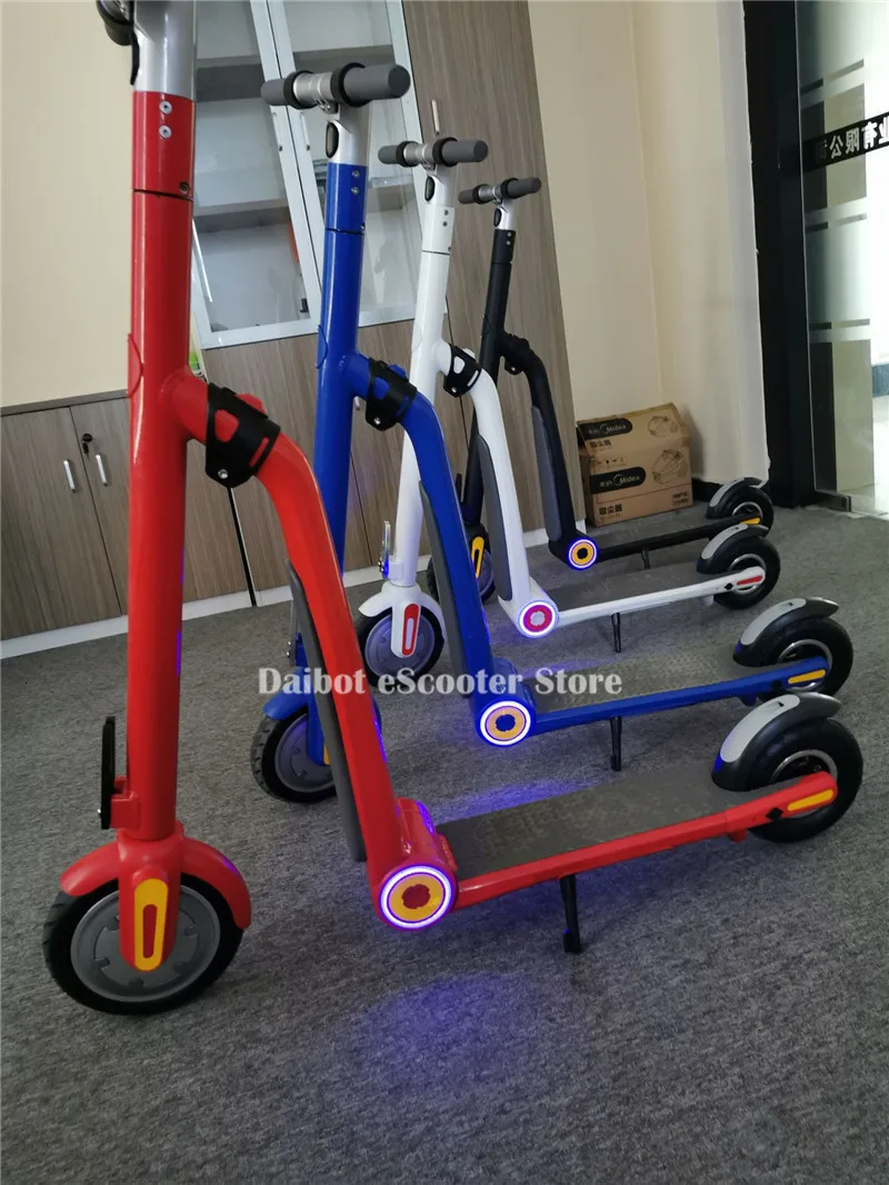Умный электрический велосипед Daibot, 2 колеса, электрические скутеры, 8 дюймов, 36 В, красный/черный, 2 колеса, Электрический скутер для женщин и взрослых