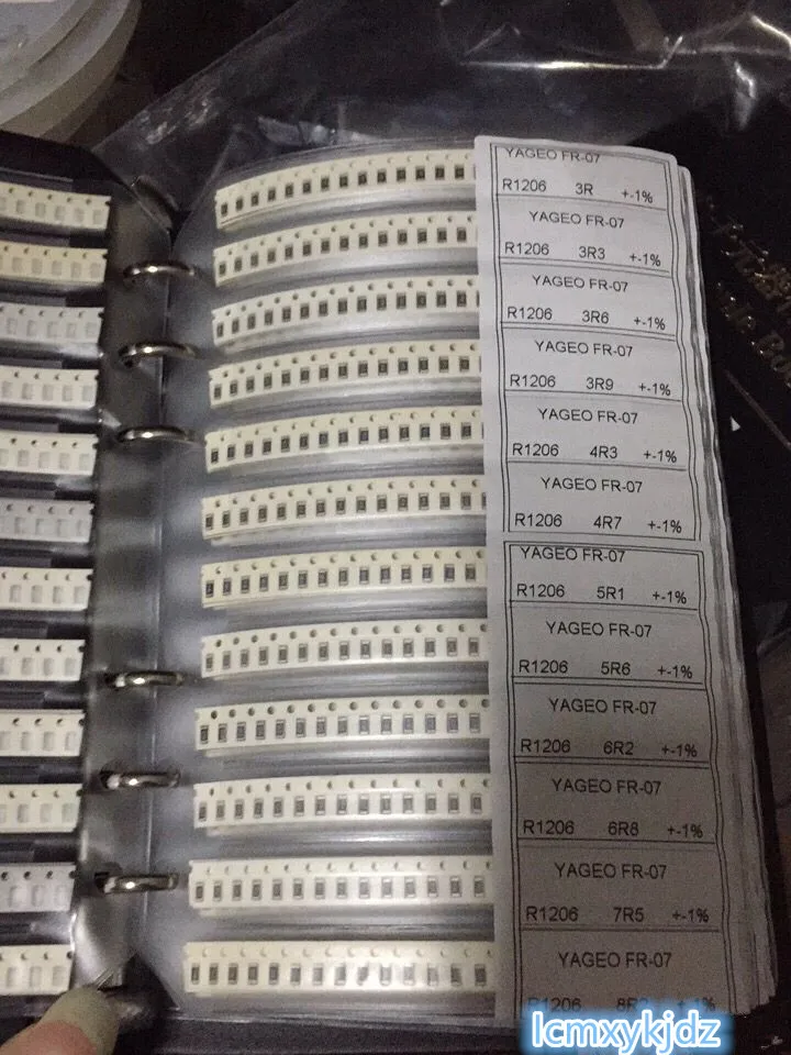 100 шт./лот 0603 1% сопротивление 0ohm 1M 0R 10R 100R 10K 100K 4.7R 47K 4 7 K SMD резистор набор Ассорти