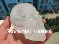 

zhx 00432 A+++++ Natural Quartz Crystal Skull Carvings