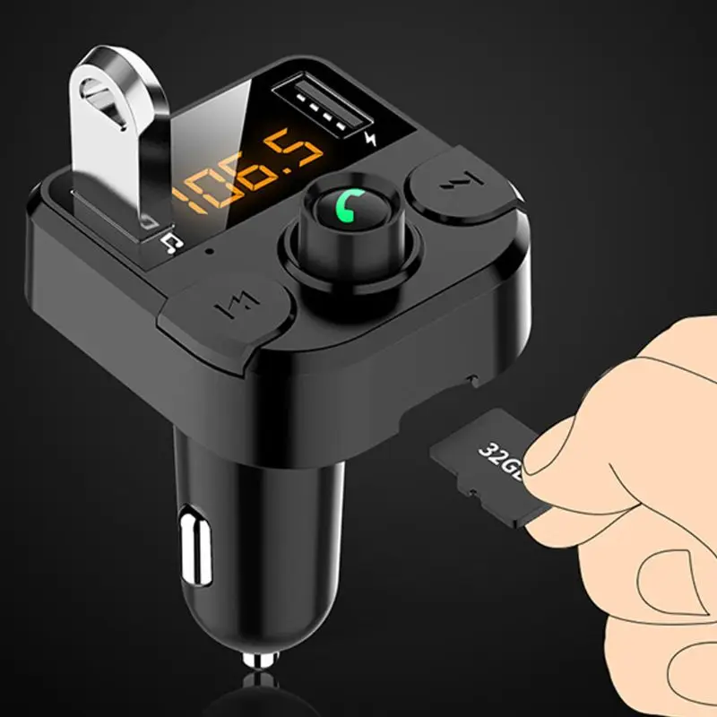 Автомобильный Bluetooth BT36B беспроводной передатчик MP3 радио плеер USB зарядное устройство автозапчасти B36B