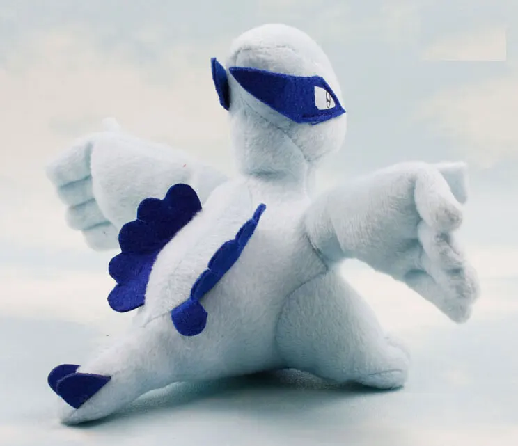 Lugia плюшевая кукла, фигурка животного, игрушка маленького размера 5,", детские куклы, Peluche Brinquedos, корабль с тракингом