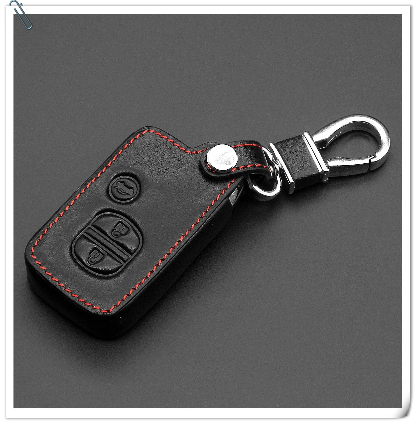 Jingyuqin кожаный чехол для ключей для Toyota Land Cruiser Prado 150 Camry Prius Crown для Subaru 2013 Foreste Key Case
