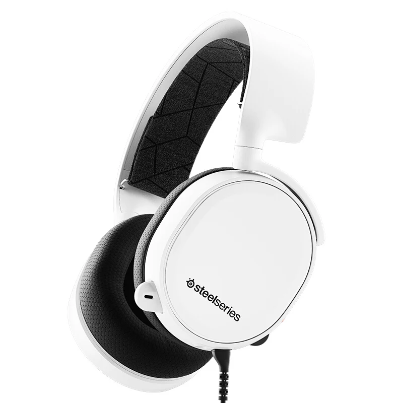 2019 White Проводные Игровые наушники SteelSeries Edition ARCTIS 3 с шумоподавлением с Windows Sonic Spatial Audio для xbox - Цвет: 2019 White