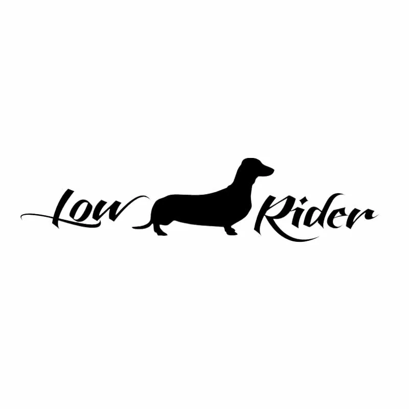 

PLAY COOL LOWRIDER Wiener Dog Funny Car Sticker Automobiles Motorcycles Exterior Accessories Vinyl Decals for Bmw Audi Ford Lada