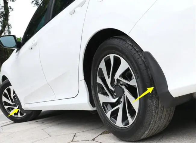 Для Honda 10 поколение civic fender Специальная Фабрика крыло водяной барьер Оригинальное отверстие положение модификации аксессуары