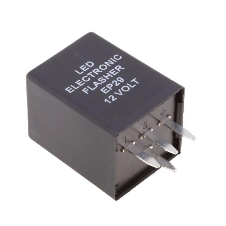 

4pin EP29 Electronic LED Electric Relay Suitable for Signal Turn Signal Flashlight Blinker Universal