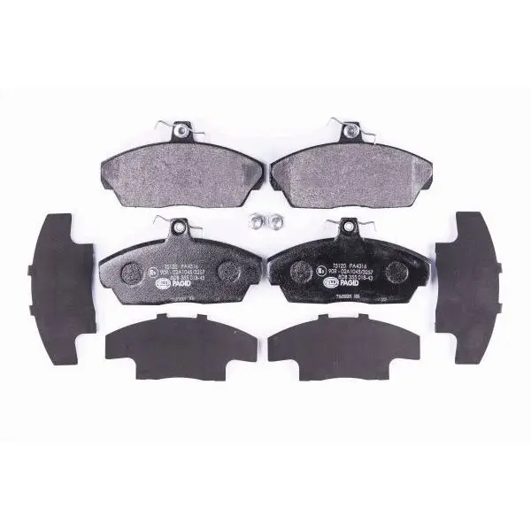 Комплект тормозных колодок, дисковый тормоз HELLA 8DB355018431