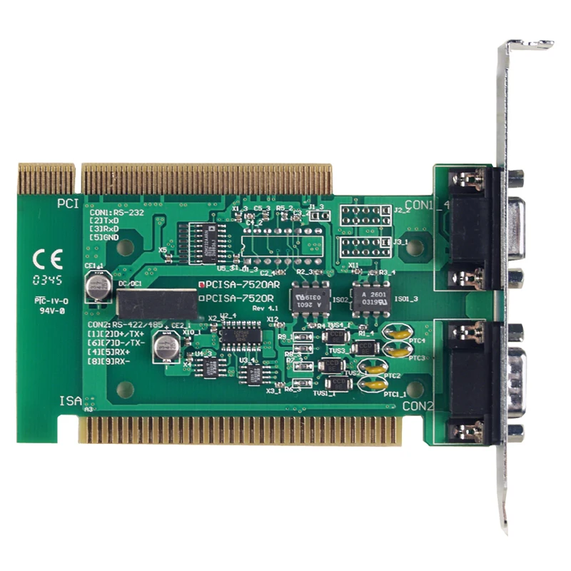 Новый оригинальный пятно фотографии для PCISA-7520AR PCI/ISA Совместимость RS-232 RS-422/485