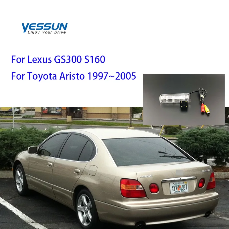 

Yessun License plate camera For Lexus GS300 S160 For Toyota Aristo 1997~2005 Car Rear View camera Parking Assistance