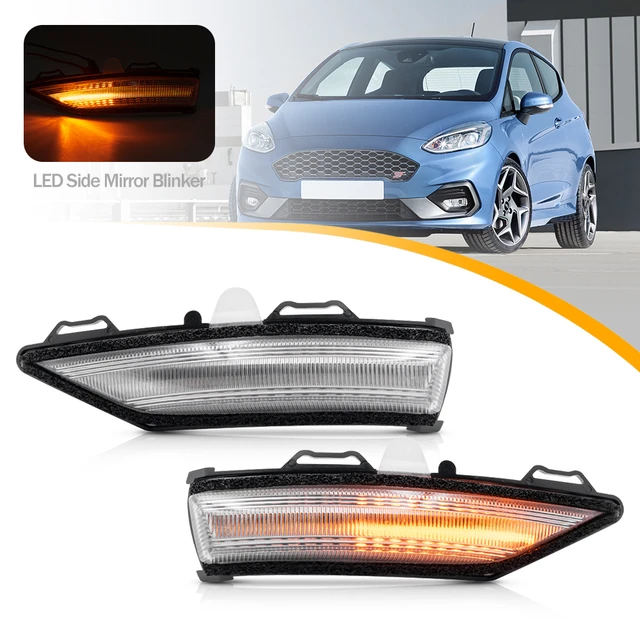 2X Dynamic LED Side Wing Running Indicator Light Turn Signal For Ford ST Line MK8 B47 Sport Track - AliExpress