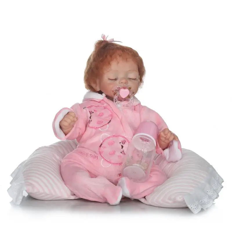 

Sleeping Silicone Doll Baby 42CM 15inch NPK Doll Bebe Reborn Dolls Girl Lifelike Reborn Doll Fashion Boy Newborn Reborn Babies