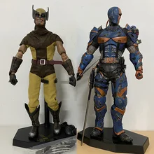 Equipe de prototipagem deathstroke ação figura deathstroke personagem figura de ação coleção modelo brinquedos boneca presente