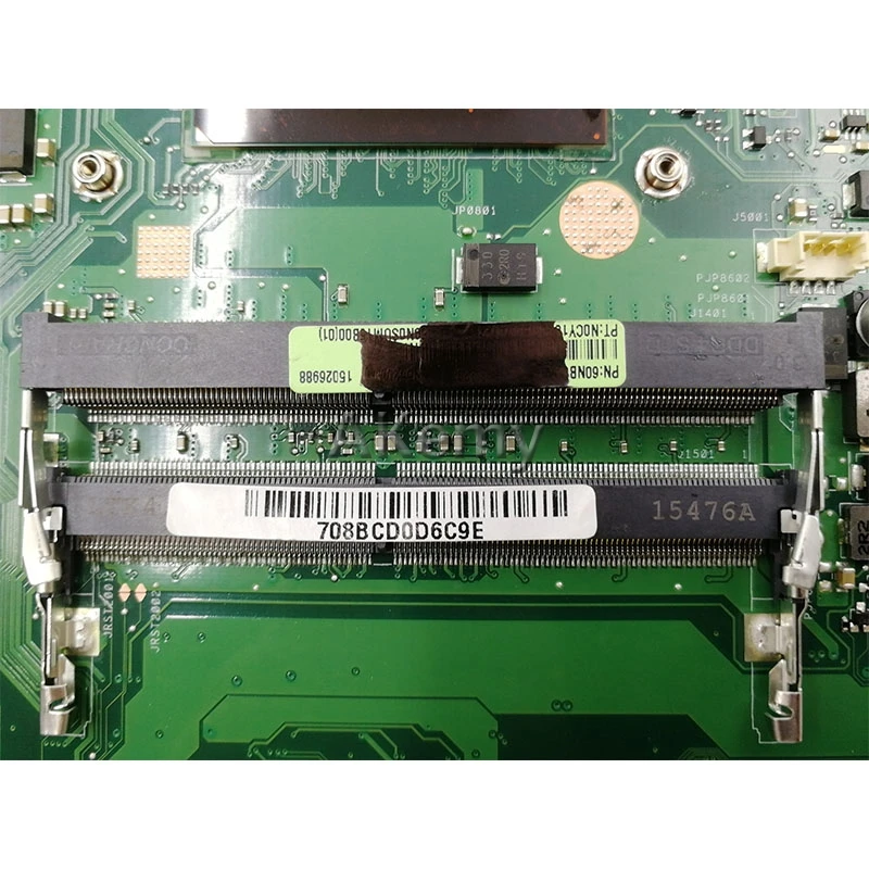 Akemy N552VW Laptop motherboard For Asus N552VW N552V N552 Test original mainboard I7-6700HQ GTX950M-4G
