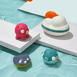 Jouets de bain pour bébé, jouet de natation, accessoires de piscine, en caoutchouc, jouets de bain pour enfants, Bb50 