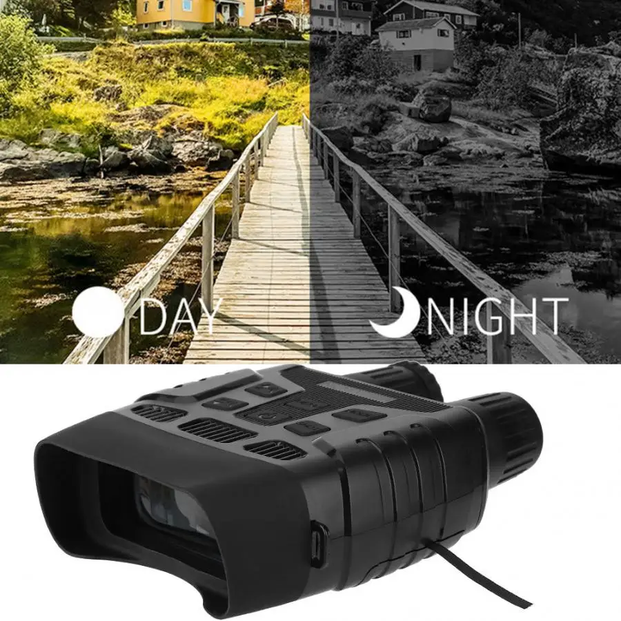 US $98.99 Night Vision Device Binoculars 200 Yards Digital IR Telescope Zoom Optics with 23 Screen Photos Video Recording Hunting Camera