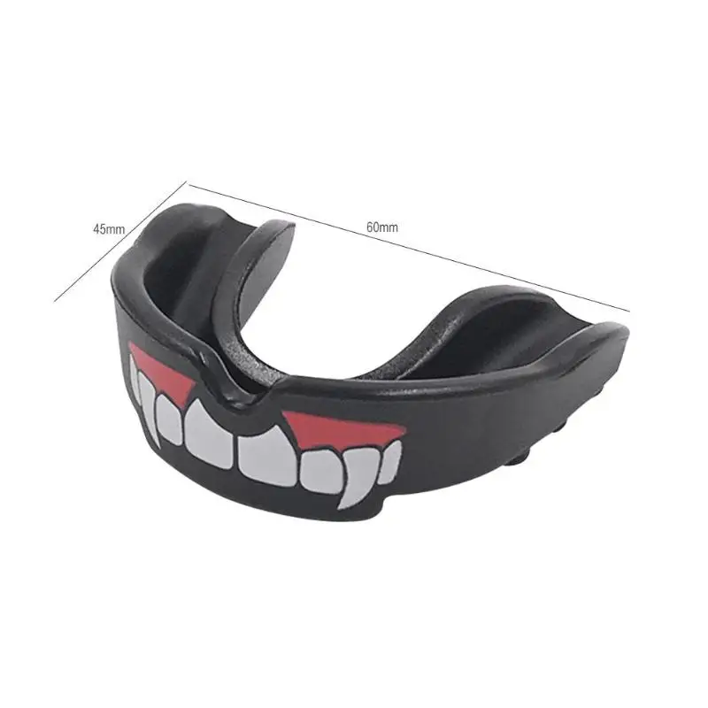 Details about   Fang Mouth Guard Gum Shield Muay Thai Boxing Football Basketball Teeth Protec SE 