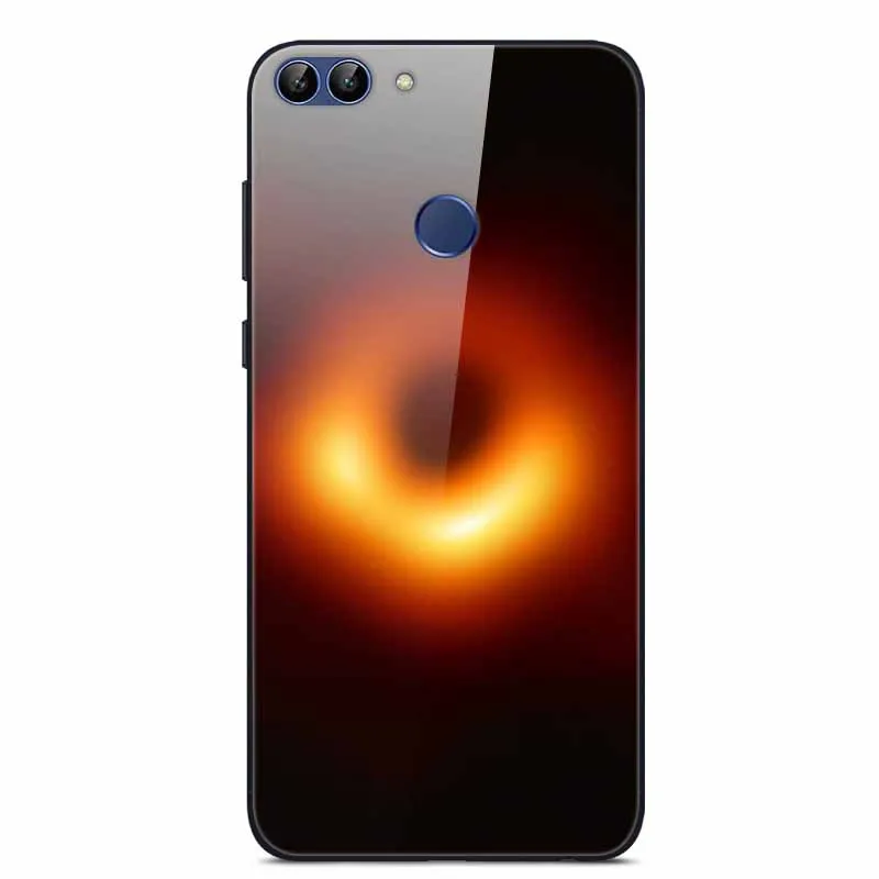 16 Чехол из закаленного стекла для Coque huawei P Smart, мягкий бампер, 3D печать, Funda для huawei P Smart, FIG-LX1 чехол для телефона - Цвет: 16