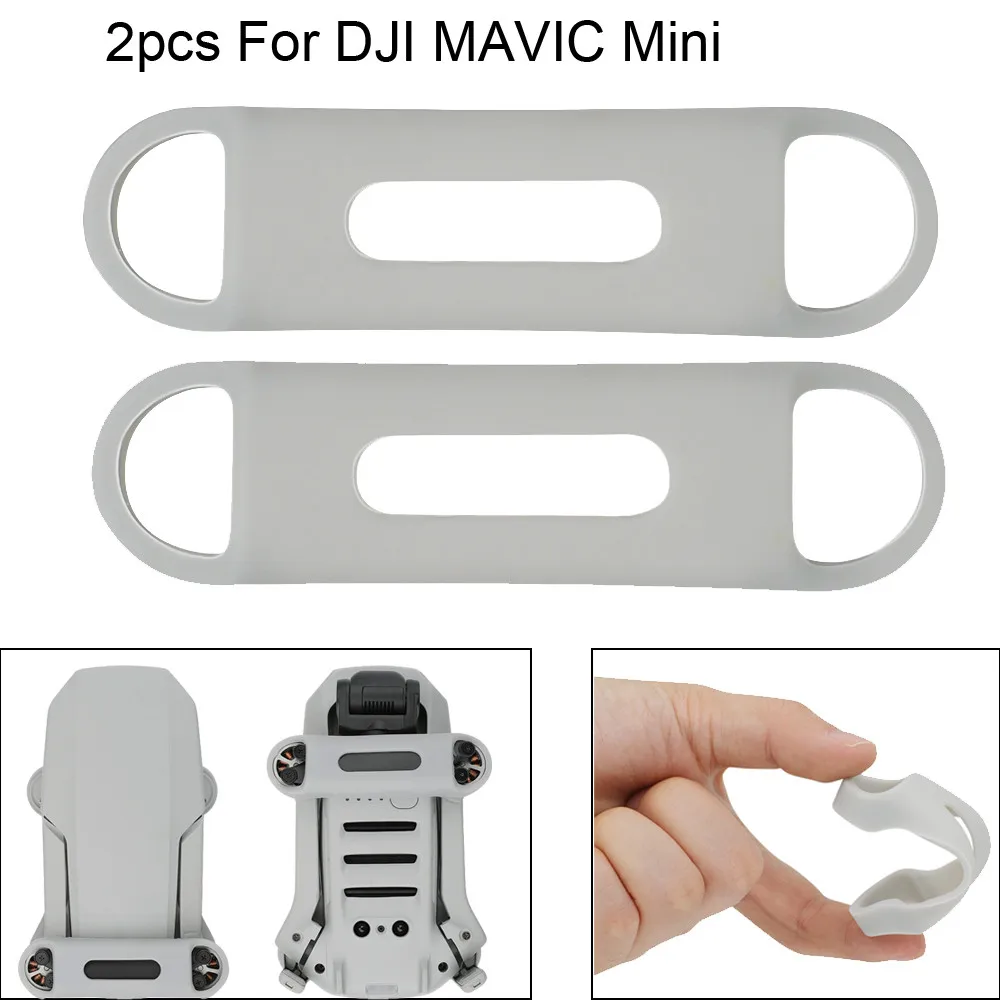 Аксессуары для камеры DJI MAVIC Mini Drone 2 шт. силиконовые пропеллеры держатель