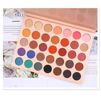

35 Colors Matte Shimmer Glitter Eyeshadow Palette Long-Lasting Waterproof Eye Shadow Pallete Makeup