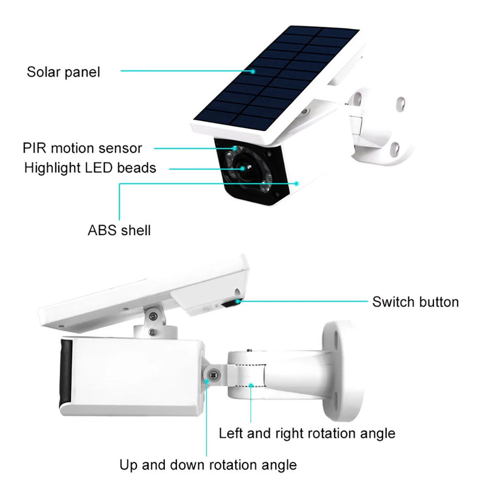 8 Светодиодный лампа на солнечной батарее с датчиком движения Открытый Солнечный Прожектор Светильник для Mpow водонепроницаемый IP65 широкоугольный солнечный светильник для гаража
