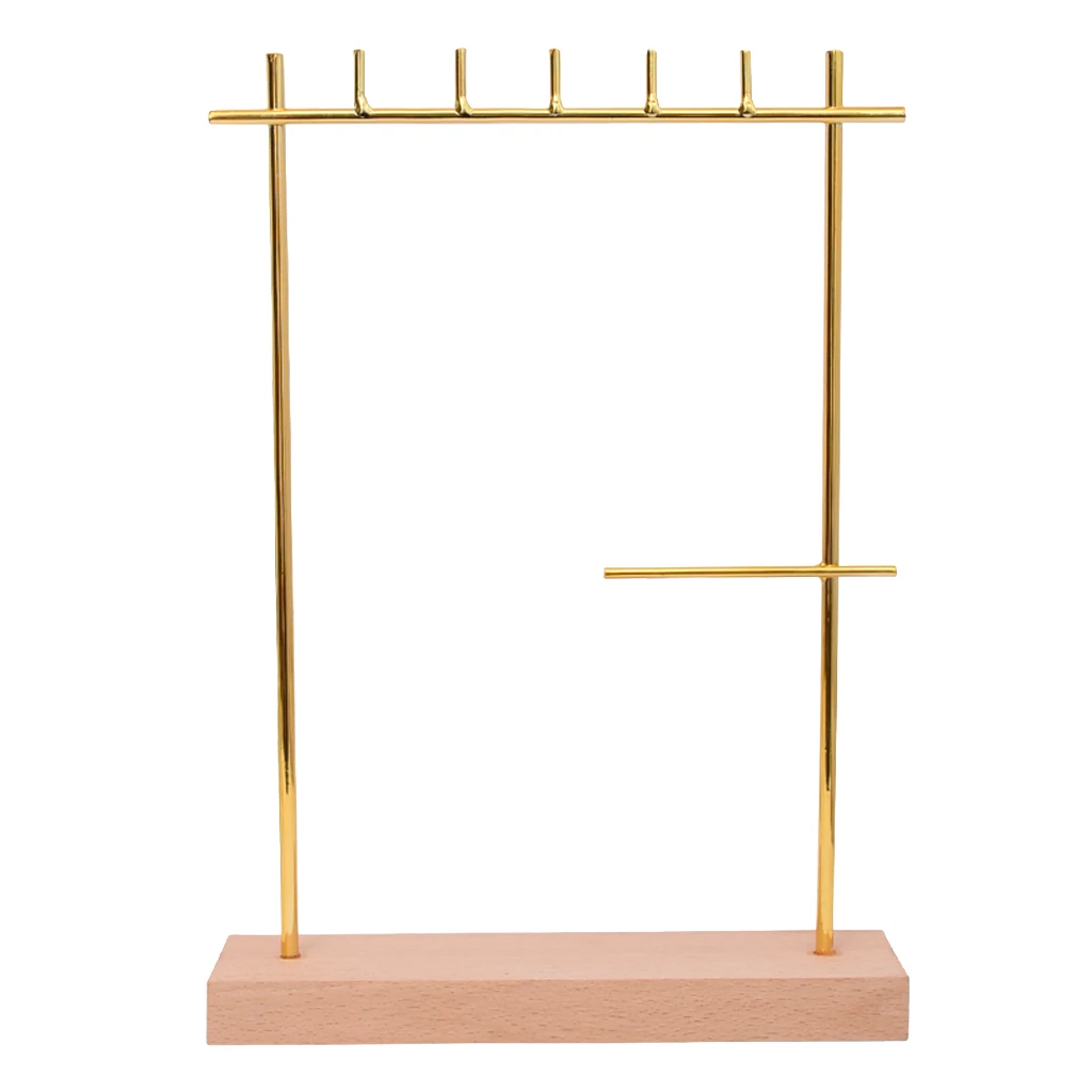 Ring Earrings Organizer Hanging Hanger Bracelet Necklace Display Stand Rack