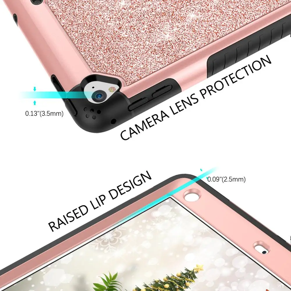 Чехол BENTOBEN для iPad Air 2/iPad 9 7 2017/2018/Pro 5 го/6 го/7 го поколения 3 слойный полноразмерный