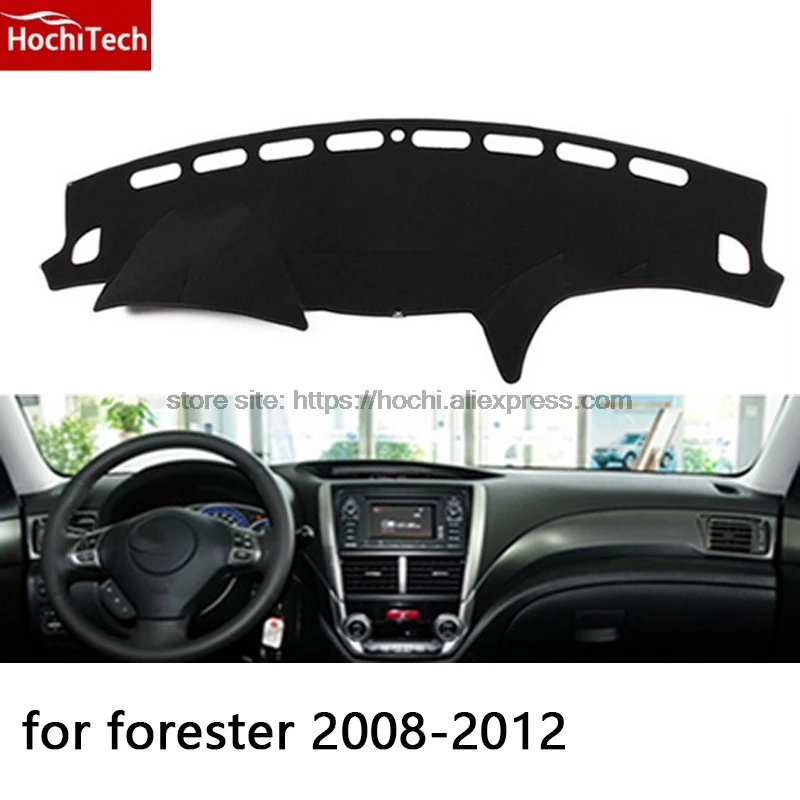 HochiTech для subaru forester 2008- коврик для приборной панели защитный коврик тени Подушка Photophobism pad аксессуары для стайлинга автомобилей