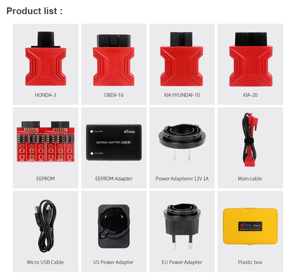 XTOOL X100 PRO Автомобильный ключ программист OBD2 автоматический диагностический