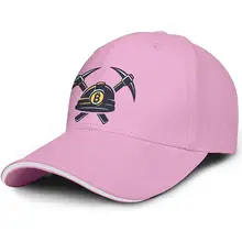 Мужская бейсбольная Кепка Биткоин-Майнер-крутая бейсбольная Кепка Регулируемый папа плоская кепка