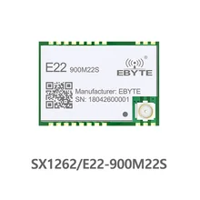 E22-900M22S Ультра низкое потребление новым чипом SX1262 850~ 930 МГц 160 МВт IPX штамп антенна отверстия IoT uhf Беспроводной трансивер 915 МГц