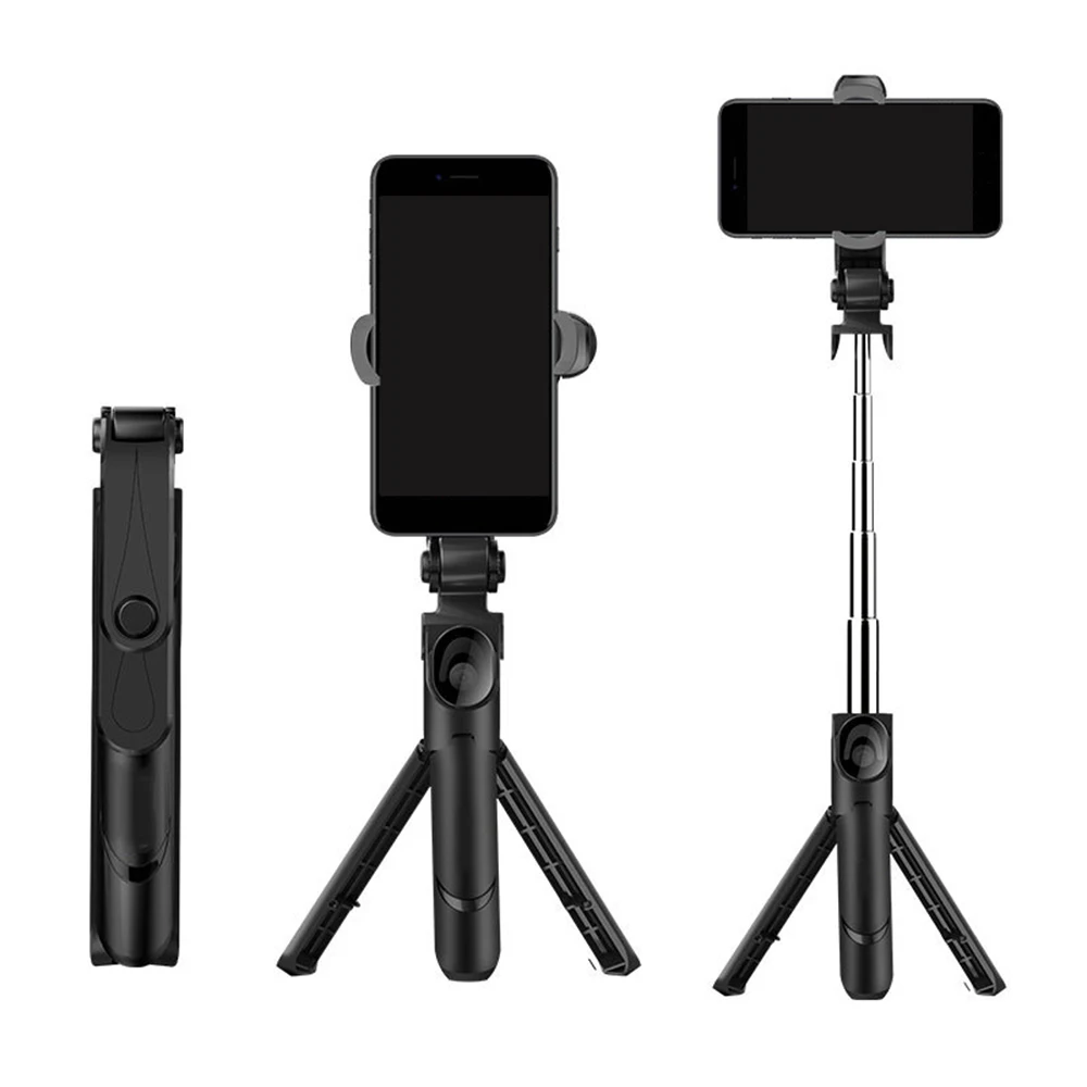 Новая подставка для штатива Выдвижная на 360 ° Вращение Автоспуск XT09 Bluetooth селфи палка монопод складной live XT10 мобильный телефон кронштейн