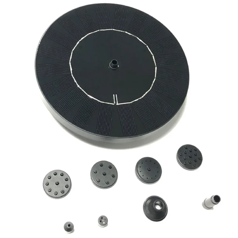 18cm With Battery Солнечный фонтанный Аккумулятор 1000 мАч Солнечный фонтанный насос с батареей резервная солнечная панель комплект сильное давление высокая вода Прямая поставка - Цвет: 18cm With Battery