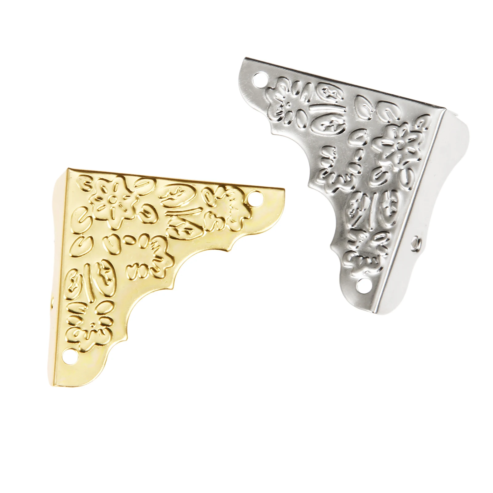 37mm Decorative Jewelry Gift Wooden Box Picture Frame Corner Protector Guard Decorative Bracket Furniture Hardware 4Pcs