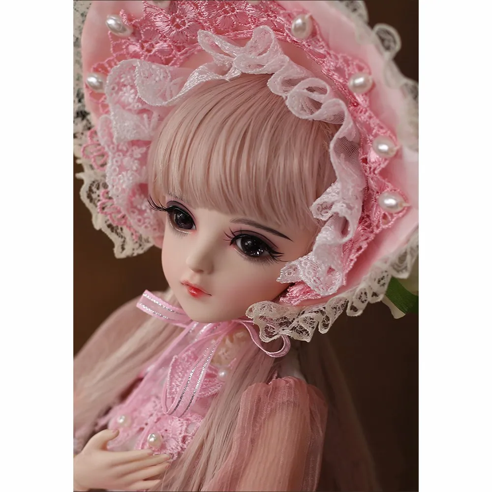 BJD, 1/3, 60 см, детские куклы со сменными глазами, силиконовая кукла для новорожденного, принцесса, малыши, игрушки для девочек