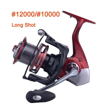 

High Quality Fishing Reel Metal Spinning Reel Carp Fishing Reels For Saltwater Metal Spool Long Shot Jigging Lure Casting Wheel