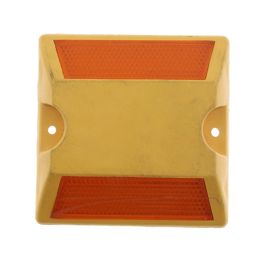 Road Reflectors Street Pavement & Asphalt Stud Markers Great for Speed Bumps