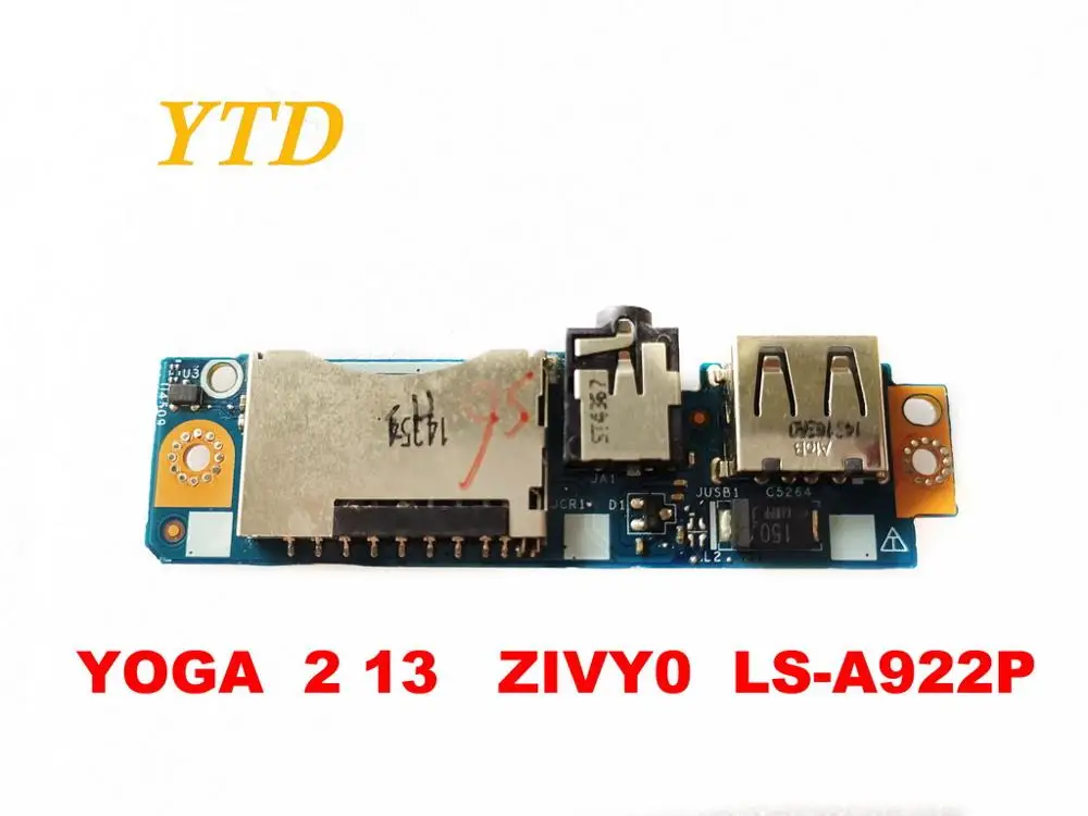 Для lenovo YOGA 2 13 звуковая плата USB доска YOGA 2 13 ZIVY0 LS-A922P протестирована хорошая