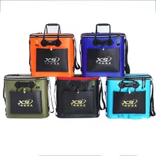 Утолщенное ведро из ЭВА, чехол для хранения живой рыбы, Аксессуары для рыбалки, портативное складное ведро для рыбалки, сумка для рыбалки