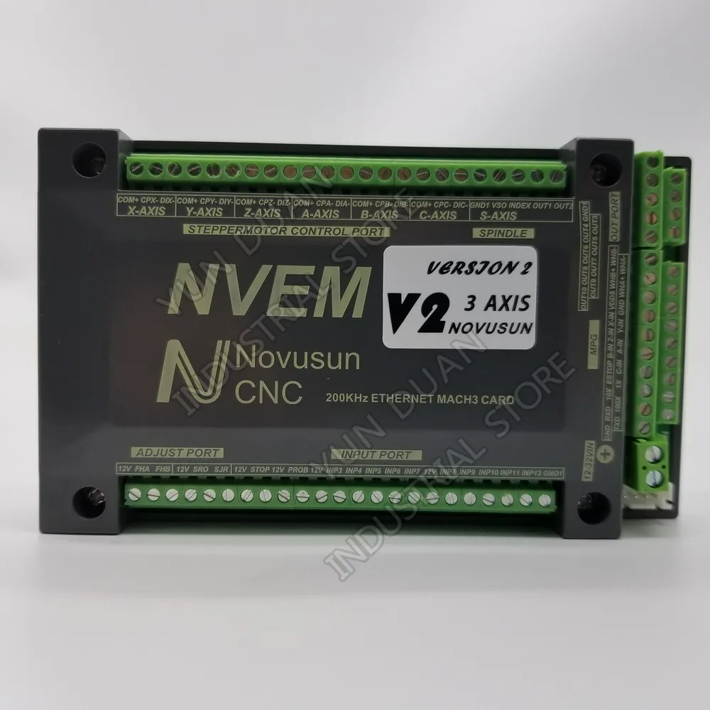 Ethernet карта Mach3 3 4 5 6 осевая коммутационная плата управления 200 кГц MPG для шагового