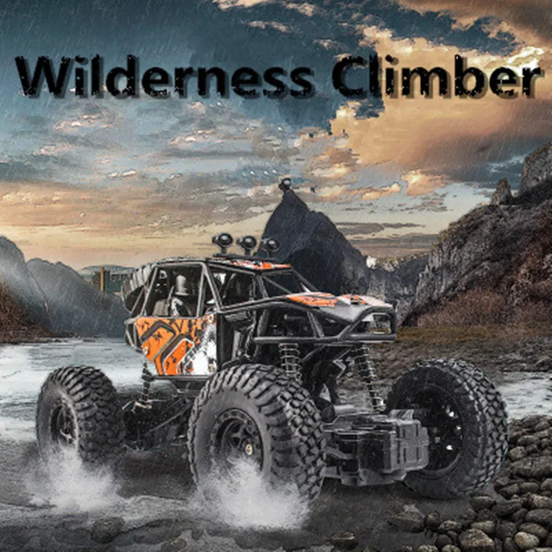 4WD RC автомобили обновленная версия 2,4G Радиоуправление Bigfoot RC автомобиль багги высокая скорость скалолазание внедорожные грузовики игрушки Детский подарок
