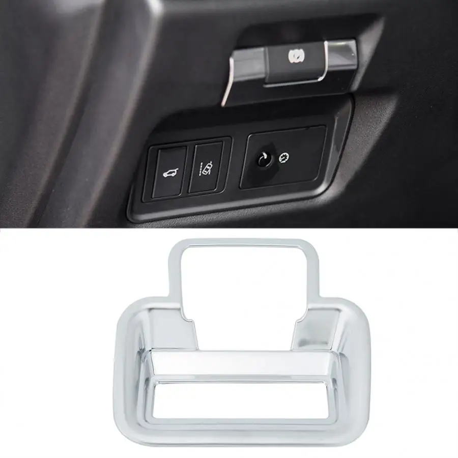 

Car Electric Decorative Frame Electronic Handbrake Cover Trim Fit for Land Rover EVOQUE 2020 car accessories