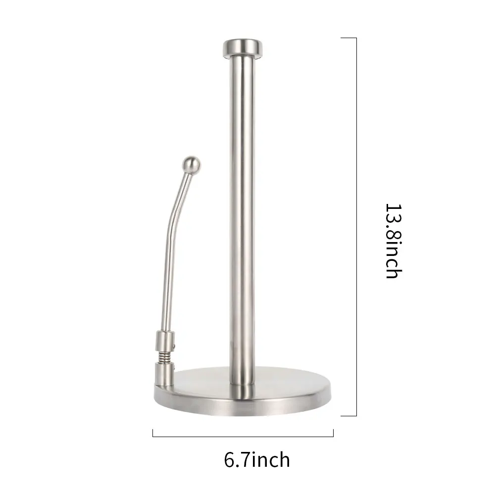 Европейский Креативный вертикальный держатель для кухонных бумажных полотенец из нержавеющей стали, держатель для кухонных полотенец, аксессуары для домашнего стола