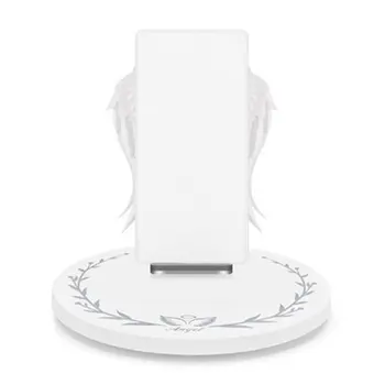 

10W Wireless Charging Dock Angel Wings Fast Charger for iPhone Xr Xs 8 Plus Samsung S8 S9 S10 Note10+ Huawei P30 Mate 20 Pro Mi9