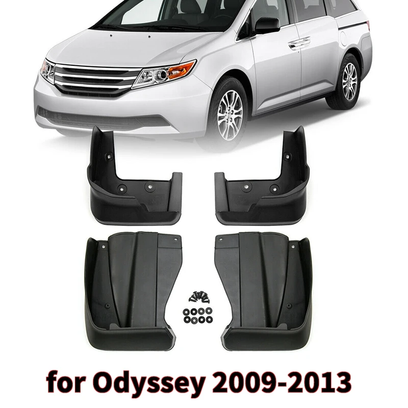 Модернизированные Брызговики для Honda Odyssey 2009-2013 крыло полная защита Брызговики 4 шт