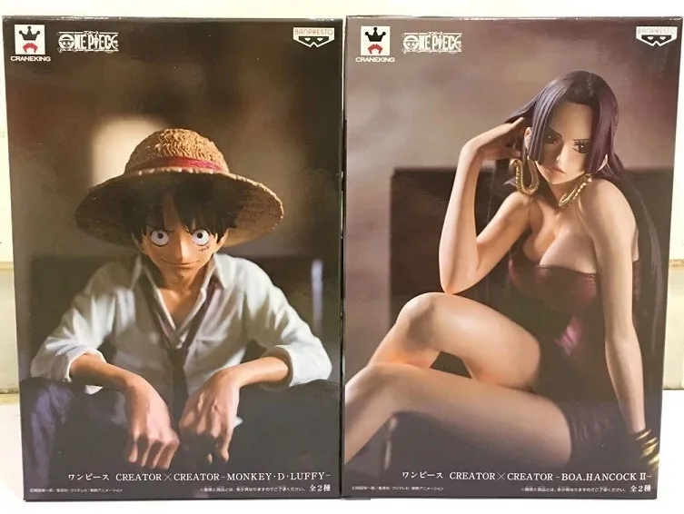 Chicken Wings Glasses Factory One Piece Photo Home Stylist Luffy+ Female Emperor Setting Posture with Sofa Garage Kit Model