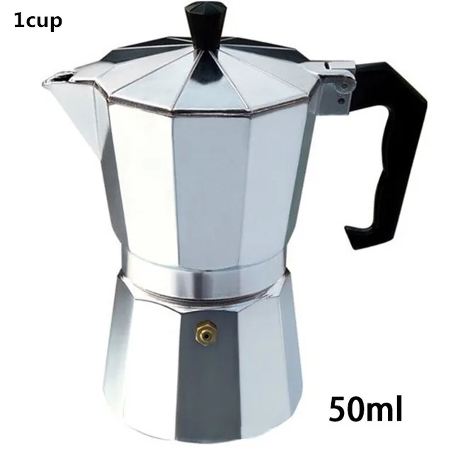 600ml Mocha Coffee Maker Italian Moka Espresso Cafeteira Percolator Pot Stovetop Coffee Maker Filter Italian Espresso Tool Pot