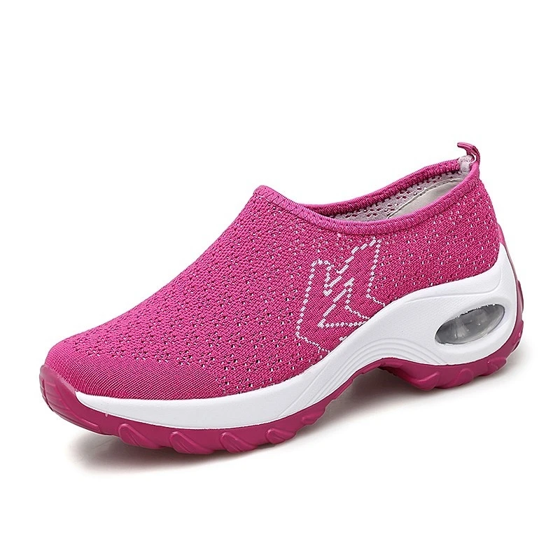 78pink sneakers Flarut/Женская теннисная обувь; дышащие женские кроссовки; цветная спортивная обувь с закрытым носком; женские кроссовки на платформе; Zapatos De Mujer - Цвет: 78pink sneakers