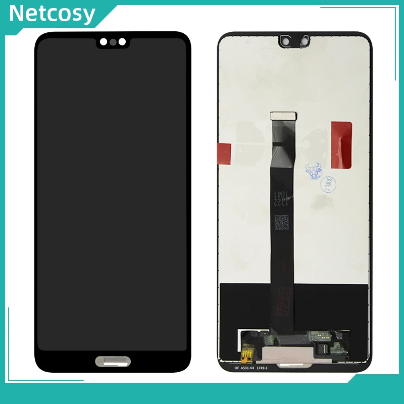 

Black LCD Display touch screen digitizer Assembly Replacement For Huawei P20 EML-AL00 EML-L09 EML-L22 EML-L29 5.8" Screen Repair
