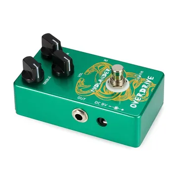 

Caline CP-49 MIDLANDER Overdrive Guitar Effect Pedal Aluminum Alloy With True Bypass