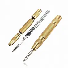 Automatic Centre Punch 5'' Automatic Center Pin Punch Strike Spring Loaded Marking Starting Holes Tool Chisel Steel automatic center pin punch strike spring loaded strating marking hole tool breaker 8 jdh99